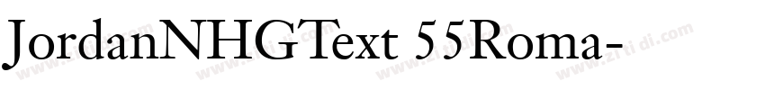 JordanNHGText 55Roma字体转换 JordanNHGText 55Roma字体转换